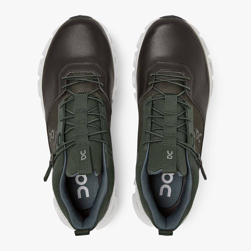 Men's On Running Cloud Hi Trainers Black Olive | IRK8152LY