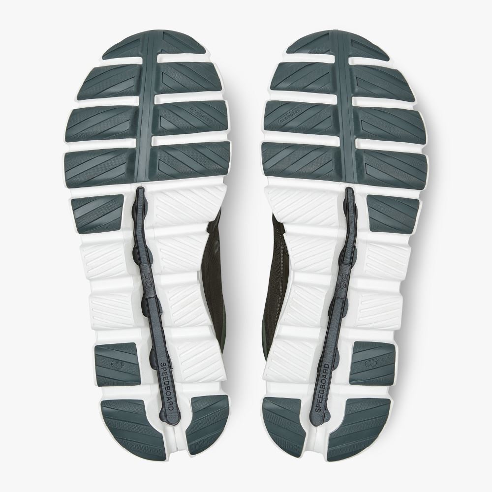 Men's On Running Cloud Hi Trainers Black Olive | IRK8152LY