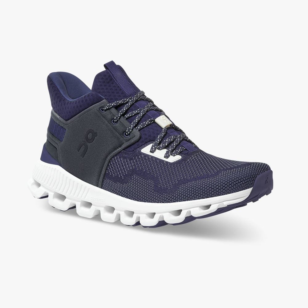 Men's On Running Cloud Hi Trainers Blue | PWL6135EI