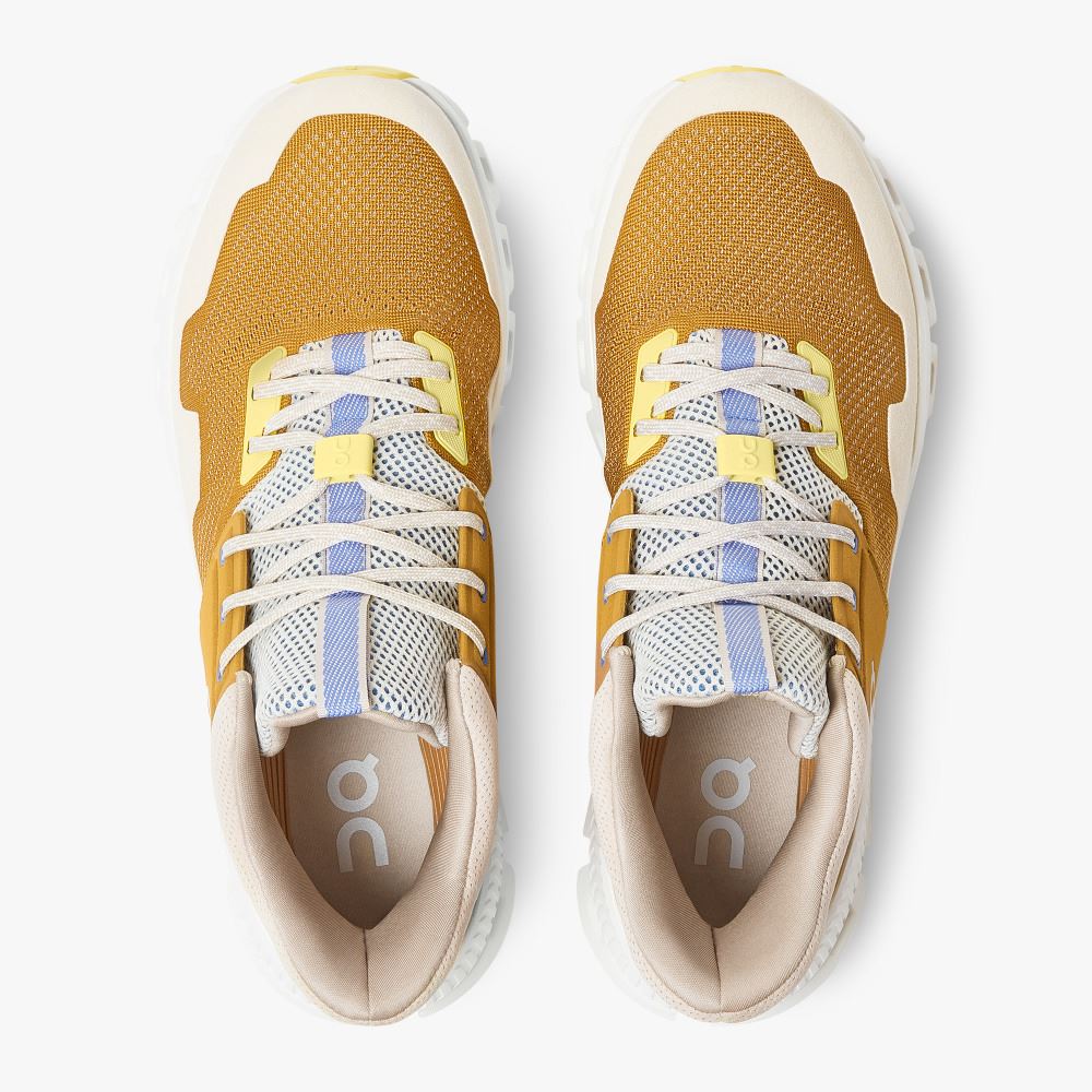 Men's On Running Cloud Hi Trainers Light Brown | HWT439NP