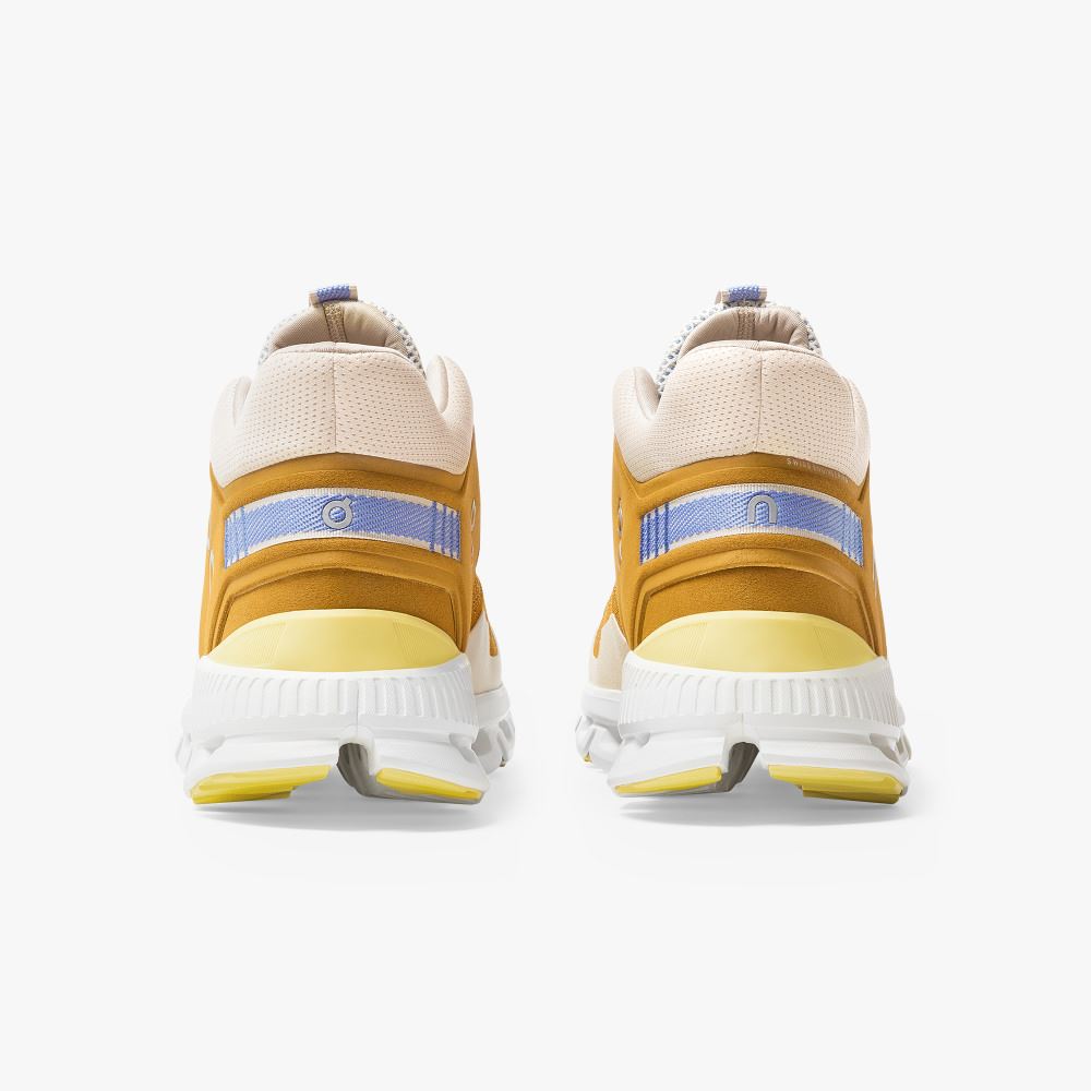 Men's On Running Cloud Hi Trainers Light Brown | HWT439NP