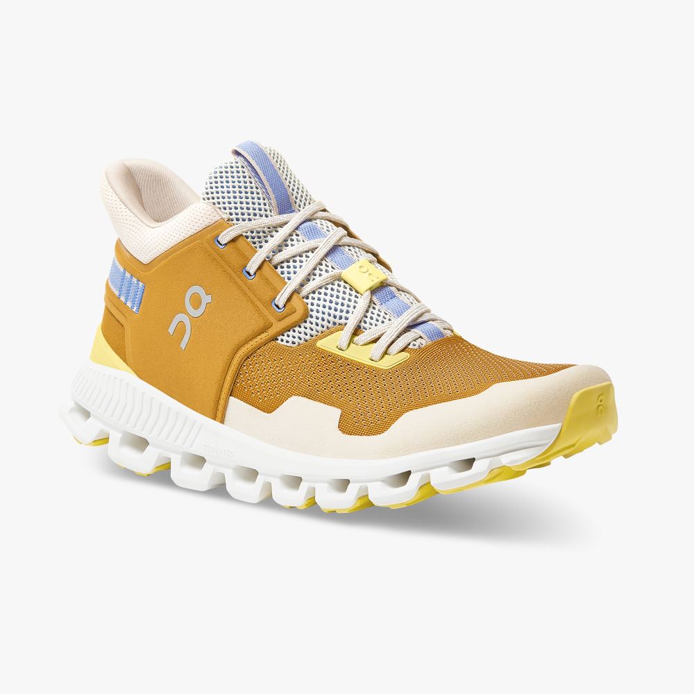 Men's On Running Cloud Hi Trainers Light Brown | HWT439NP