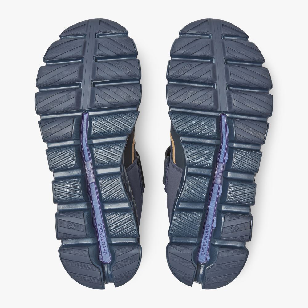 Men's On Running Cloud Hi Trainers Navy Black | LTP5085FZ