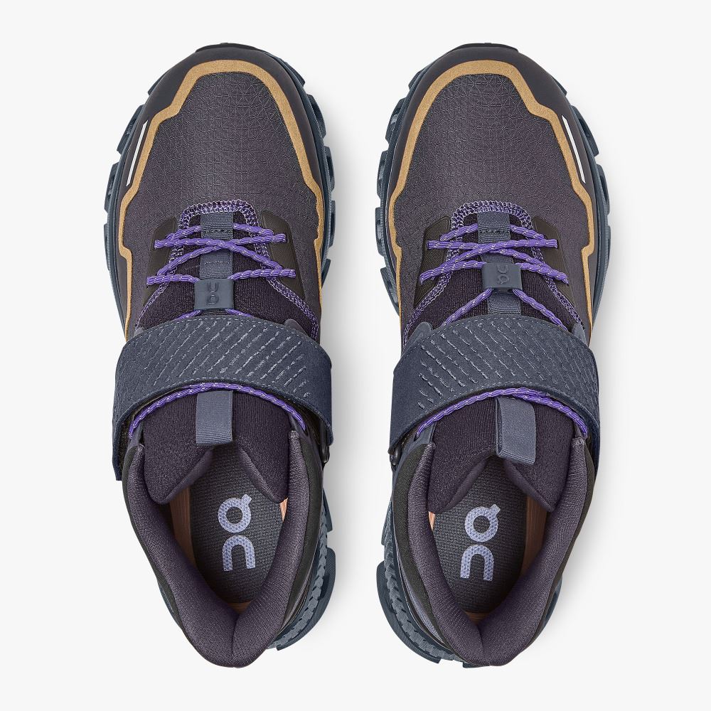 Men's On Running Cloud Hi Trainers Navy Black | LTP5085FZ