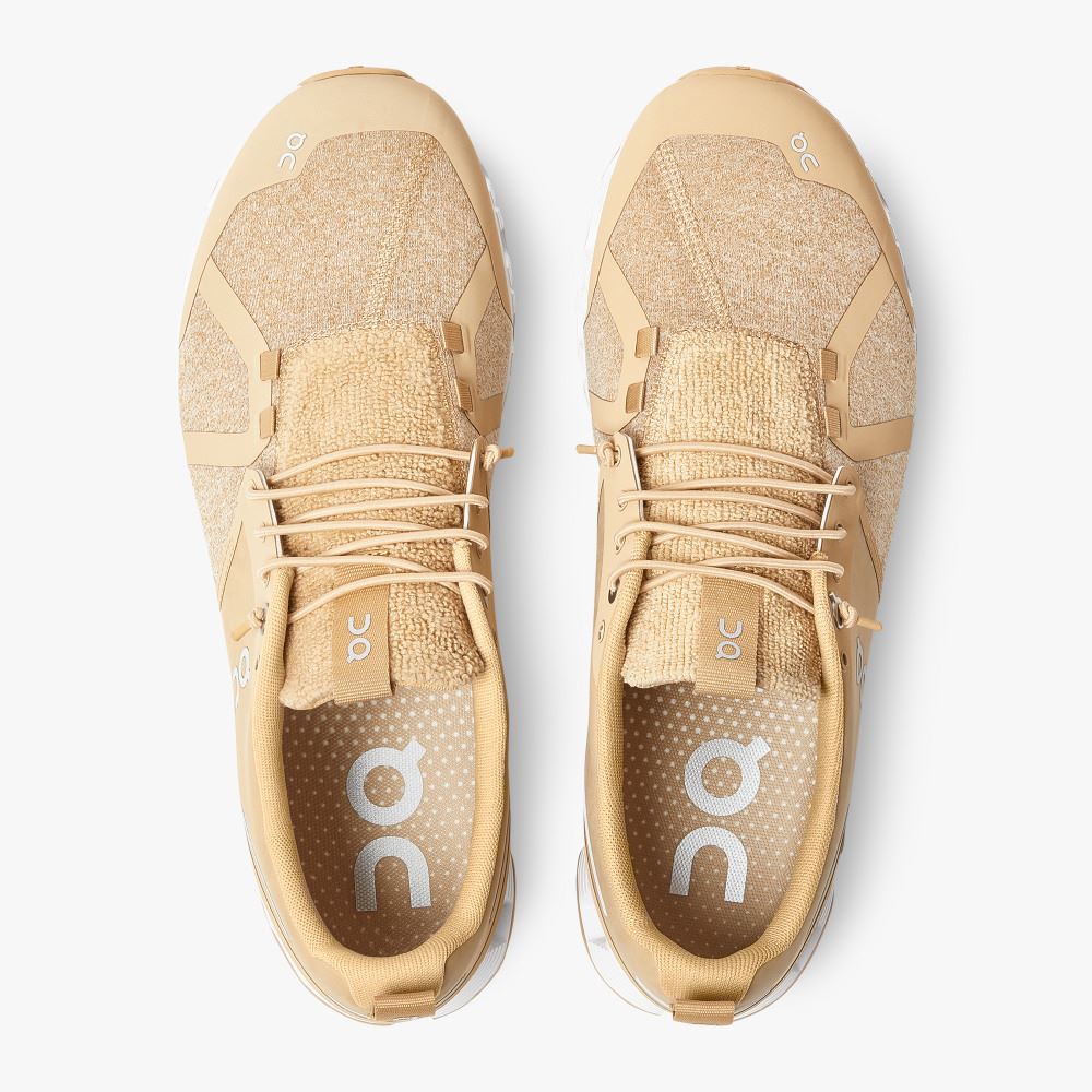 Men's On Running Cloud Trainers Beige | NQN9450ZW
