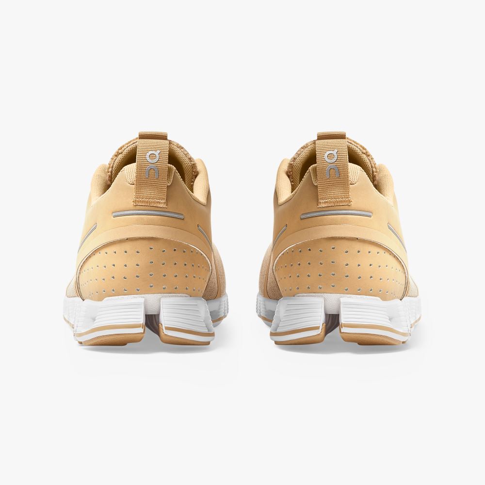 Men's On Running Cloud Trainers Beige | NQN9450ZW