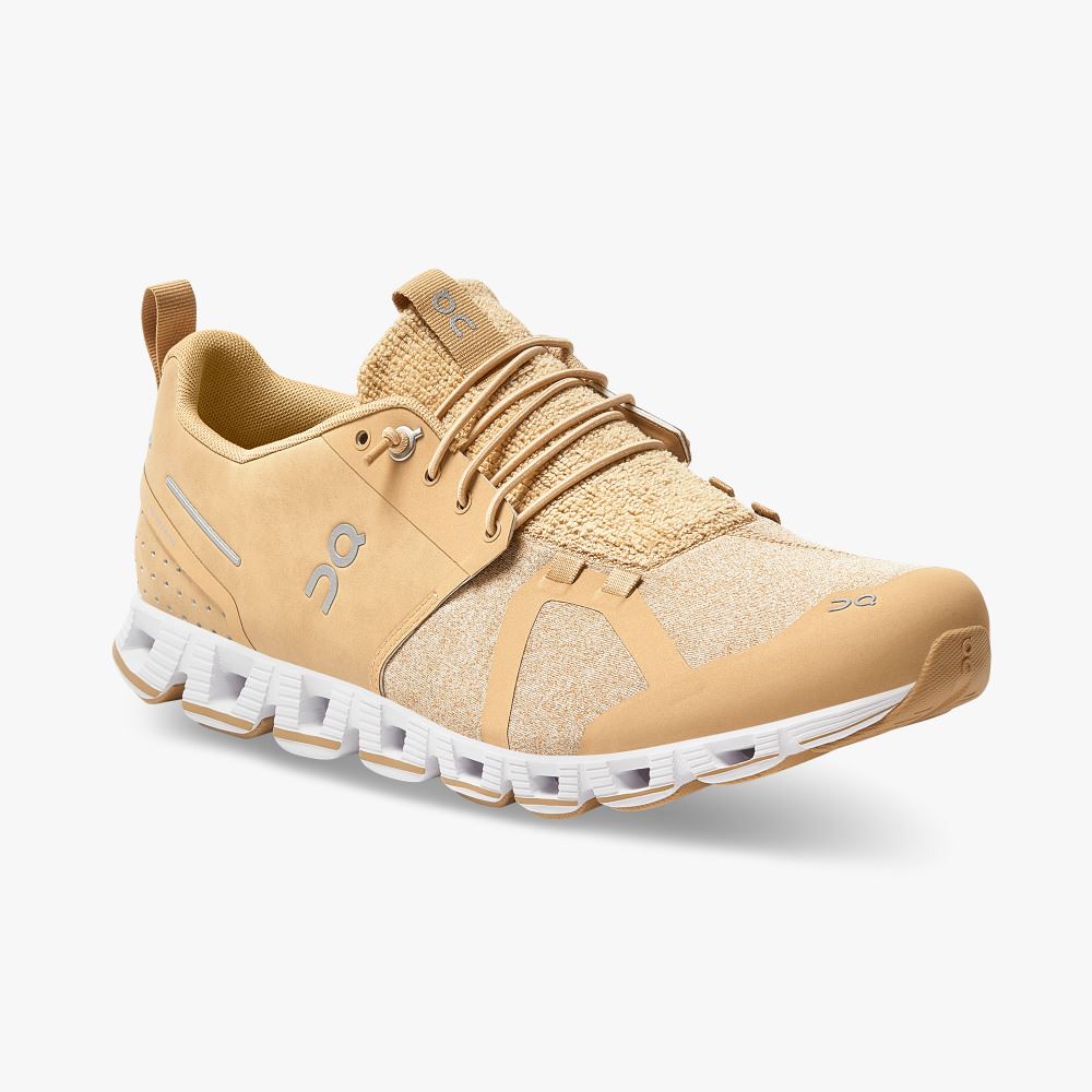 Men's On Running Cloud Trainers Beige | NQN9450ZW
