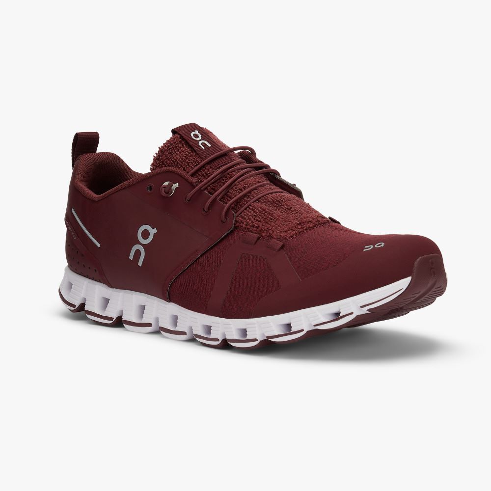 Men's On Running Cloud Trainers Burgundy | LVF6450HR