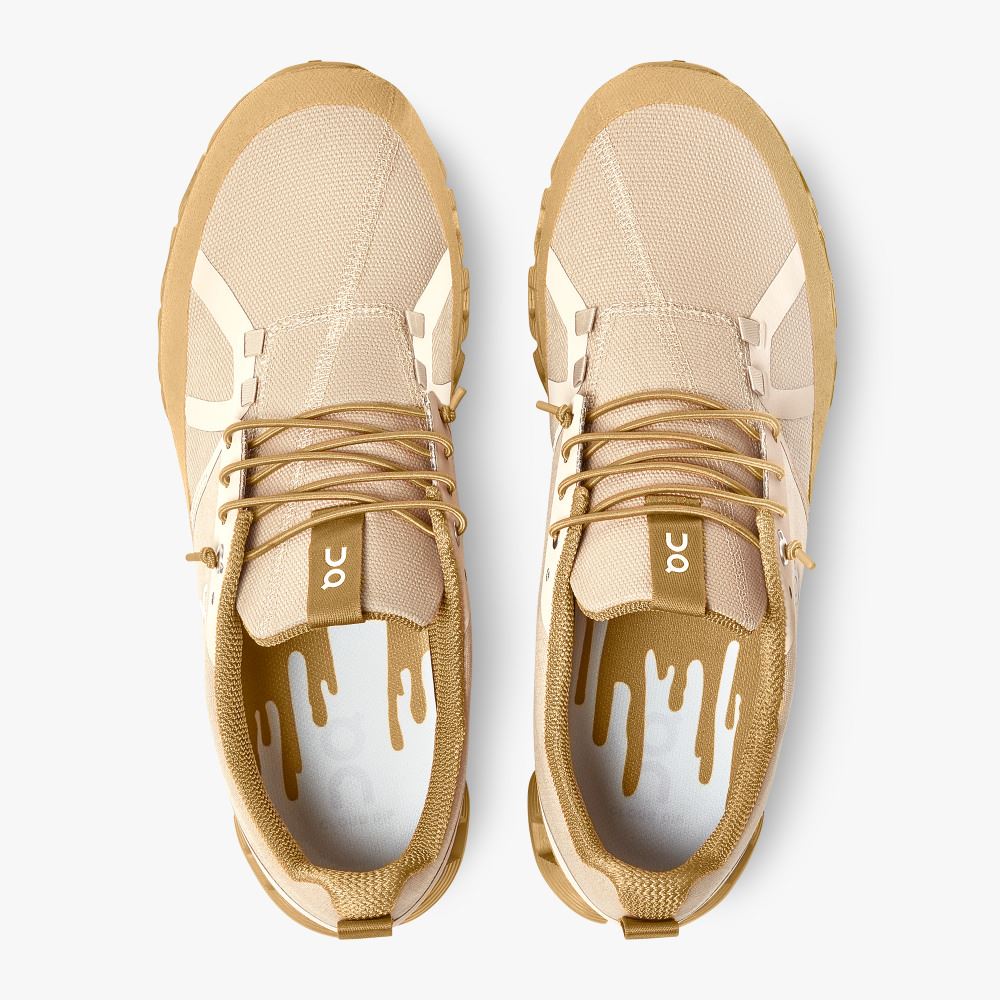 Men's On Running Cloud Trainers Khaki | CZC3630SF