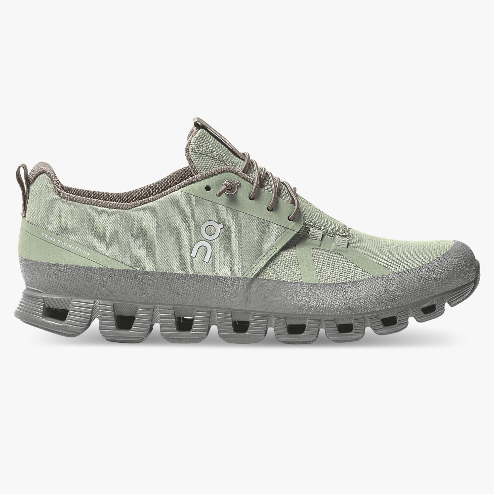 Men\'s On Running Cloud Trainers Light Green | NFI8488RZ