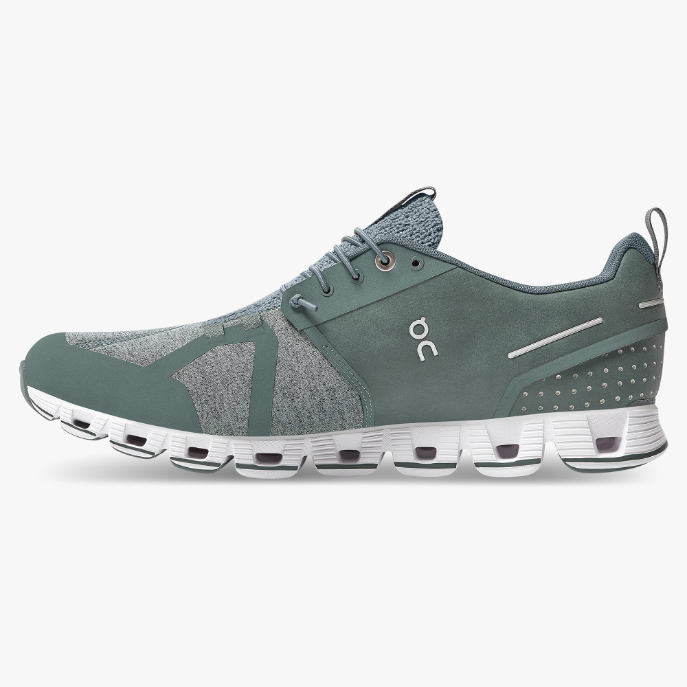 Men's On Running Cloud Trainers Olive | ULU958PC