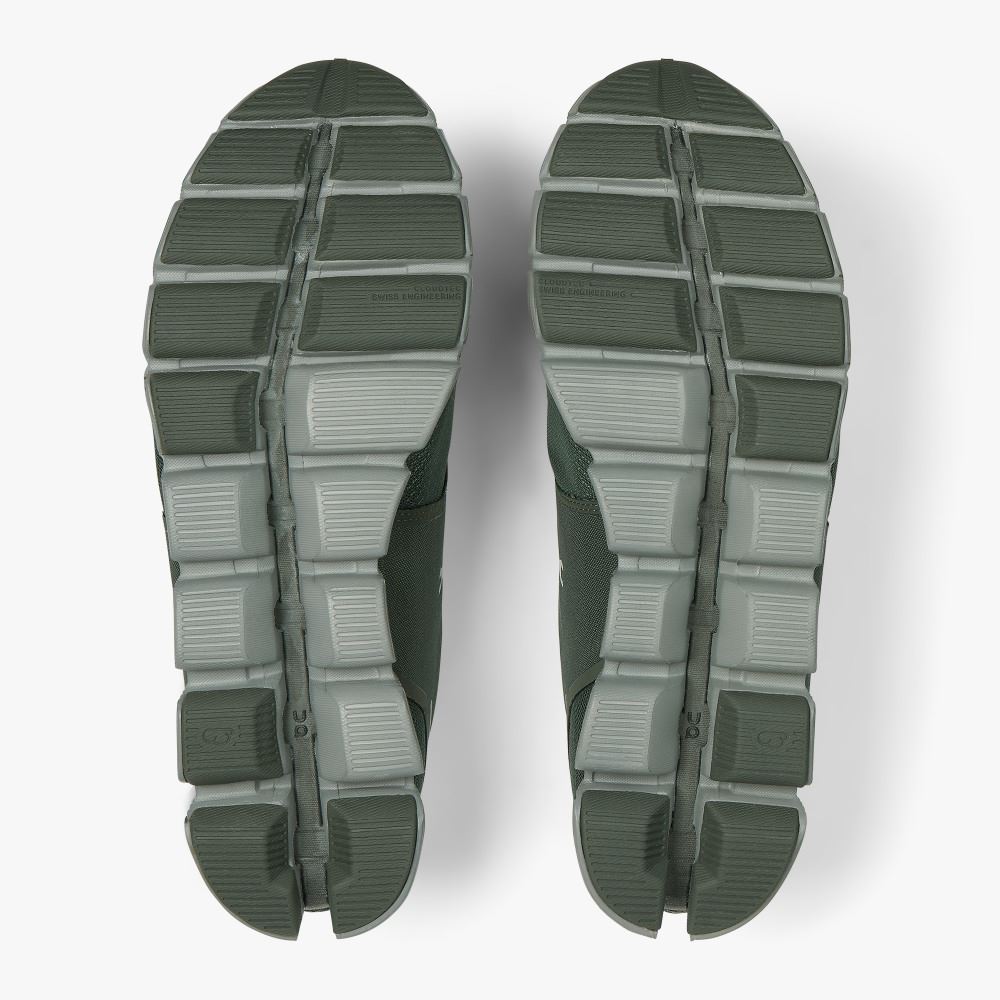 Men's On Running Cloud Trainers Olive | XZJ2860BZ