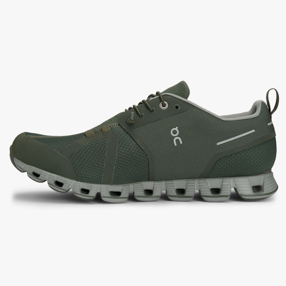 Men's On Running Cloud Trainers Olive | XZJ2860BZ