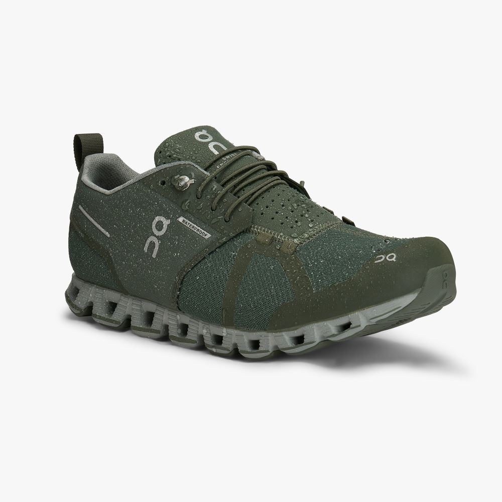 Men's On Running Cloud Trainers Olive | XZJ2860BZ
