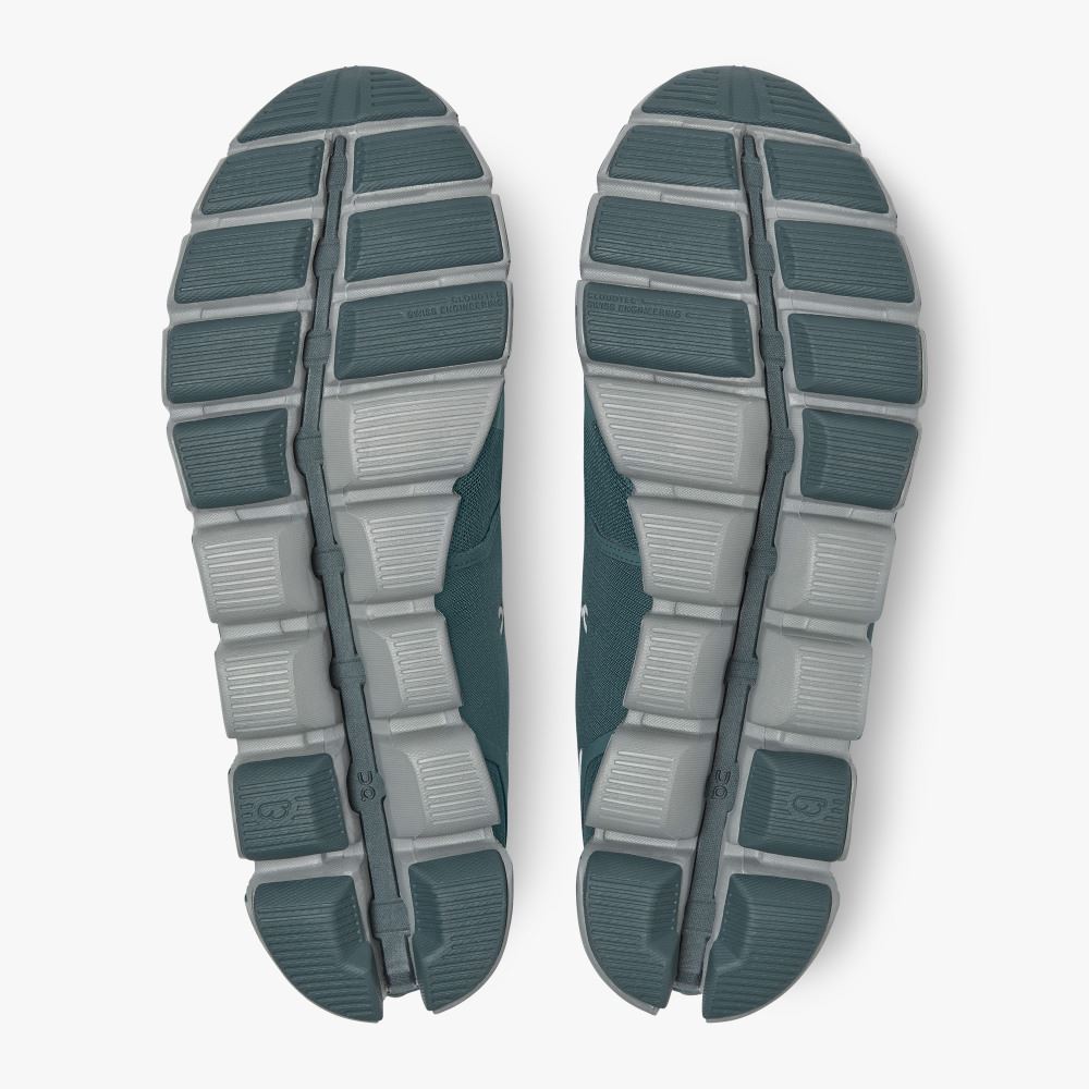 Men's On Running Cloud Trainers Turquoise | DQV3080XP