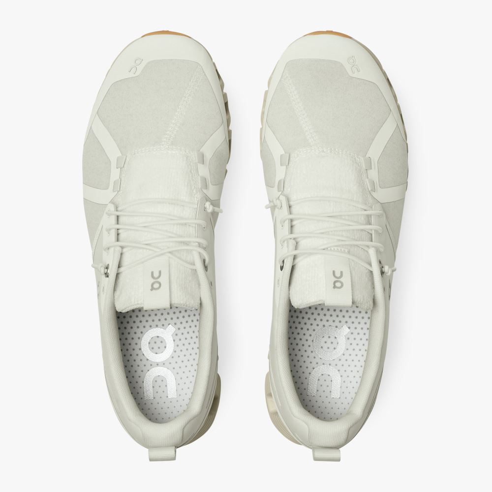 Men's On Running Cloud Trainers White | LWB197OY