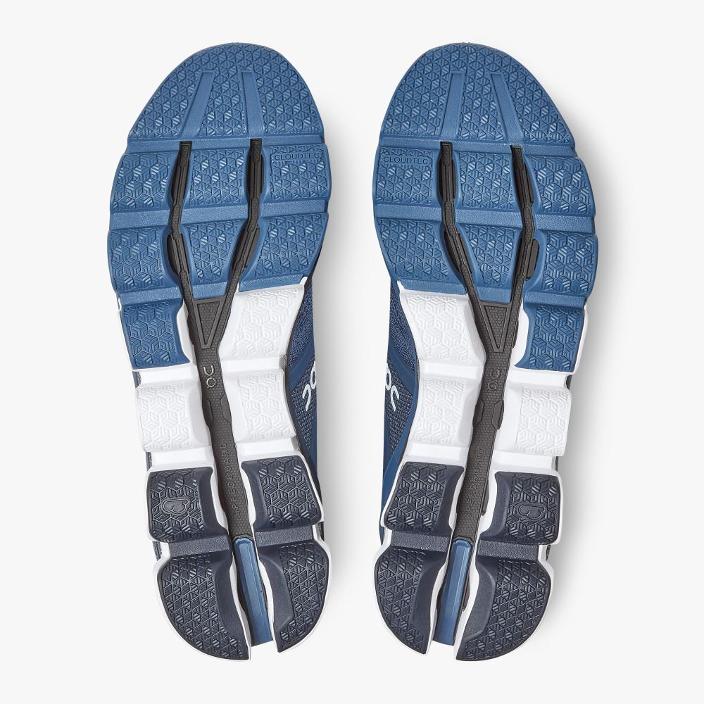 Men's On Running Cloudace Road Running Shoes Navy | YVZ3634IK