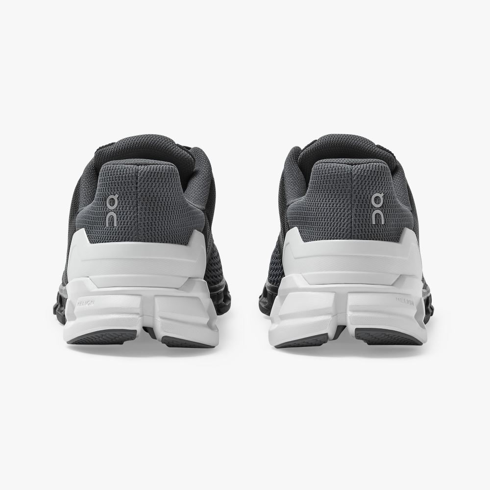 Men's On Running Cloudflyer Road Running Shoes Black | FFL9647GA