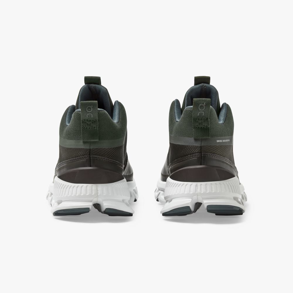 Women's On Running Cloud Hi Trainers Black | VZM2875IP