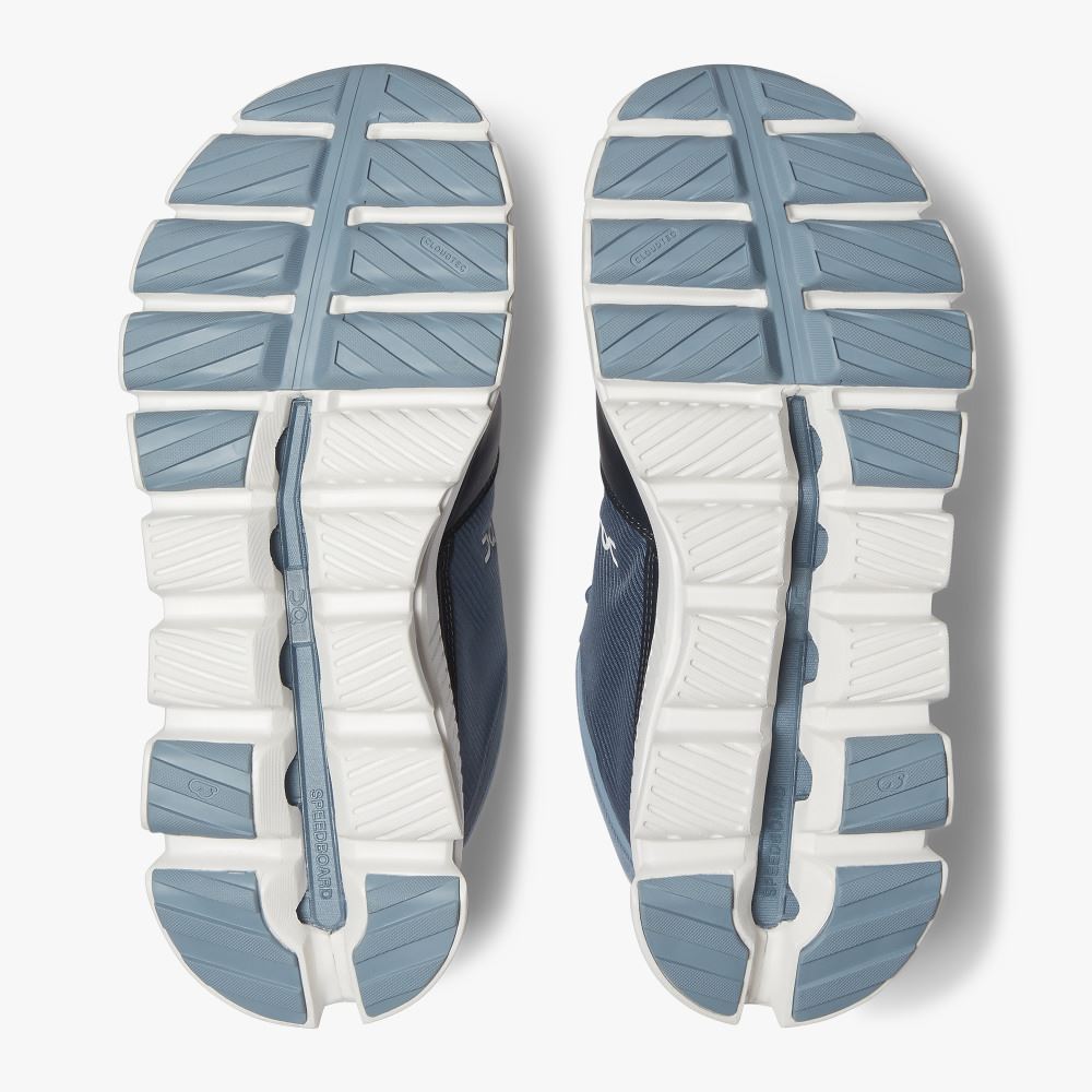 Women's On Running Cloud Hi Trainers Blue | QUJ2277IQ