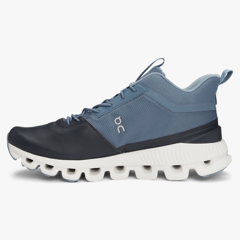 Women's On Running Cloud Hi Trainers Blue | QUJ2277IQ