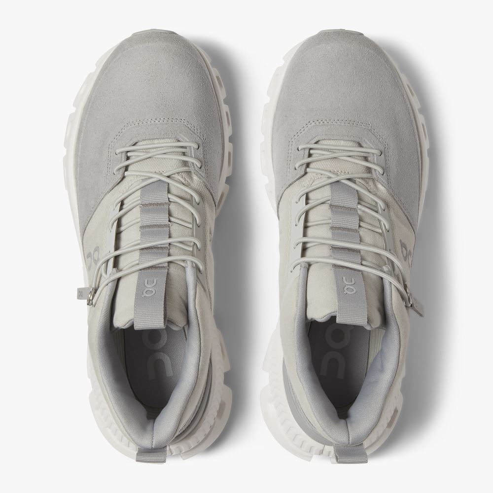 Women's On Running Cloud Hi Trainers Grey | QXS7488KV