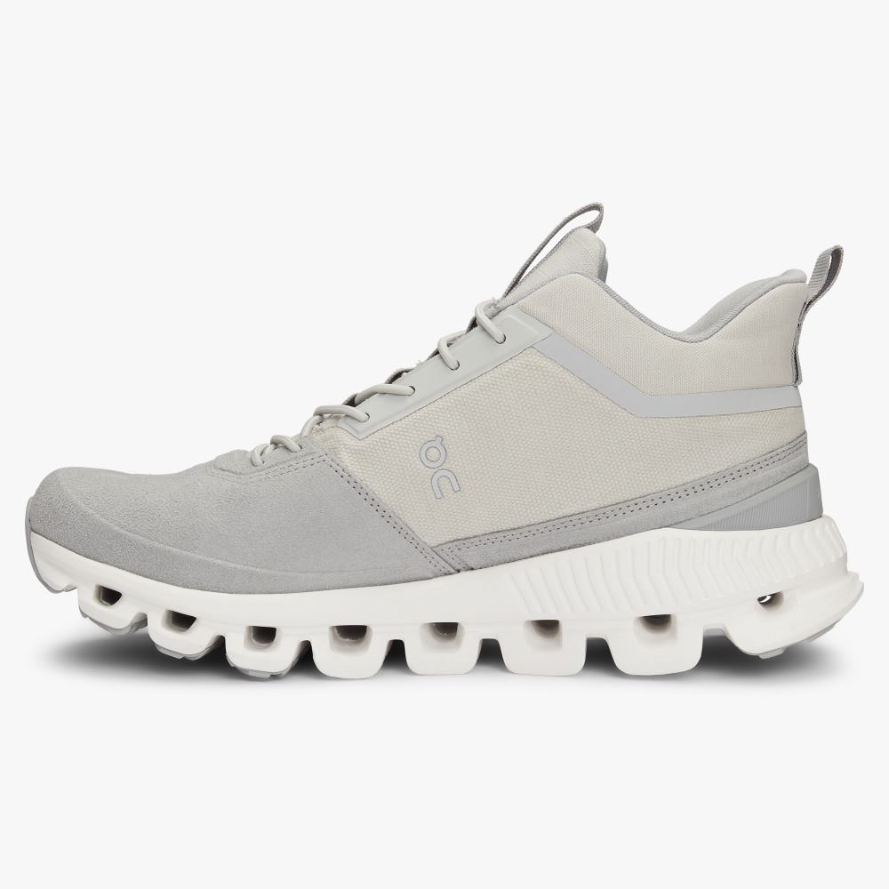 Women's On Running Cloud Hi Trainers Grey | QXS7488KV