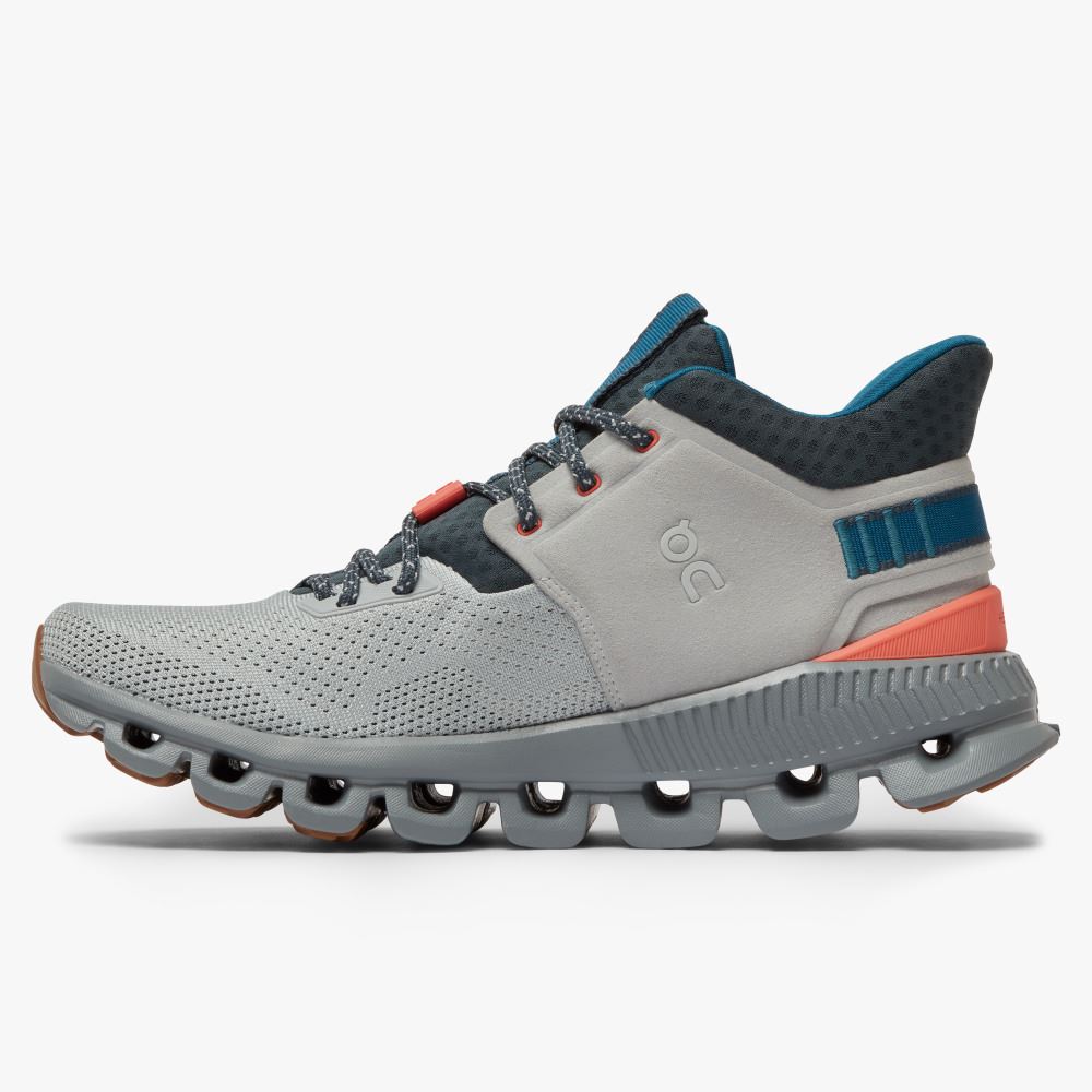 Women's On Running Cloud Hi Trainers Grey | SFL6944NQ