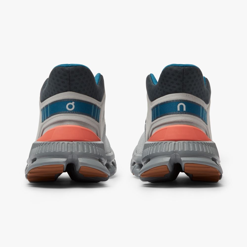 Women's On Running Cloud Hi Trainers Grey | SFL6944NQ