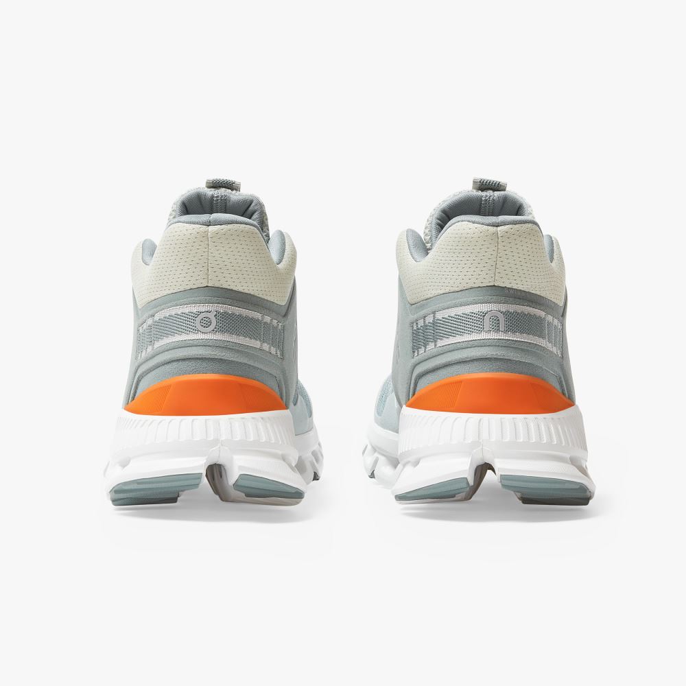 Women's On Running Cloud Hi Trainers Light Blue | WDZ8467OK