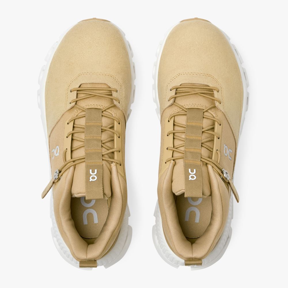 Women's On Running Cloud Hi Trainers Light Brown | WHB189OF