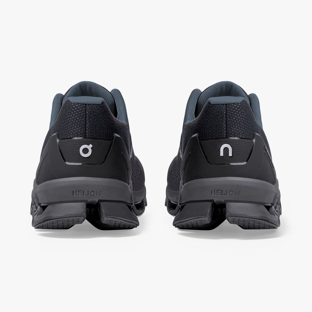 Women's On Running Cloudace Road Running Shoes Black | OMF74MI