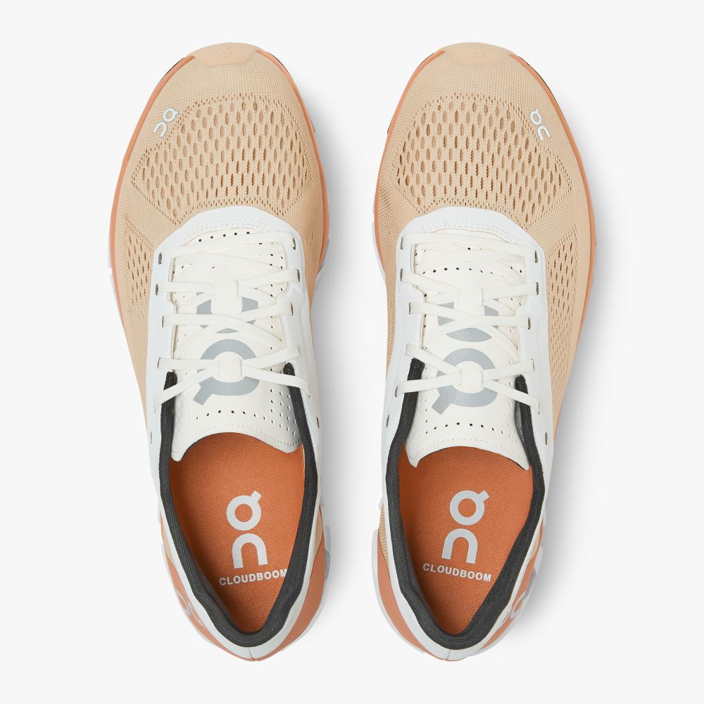 Women's On Running Cloudboom Road Running Shoes Light Brown | HZW7686PS
