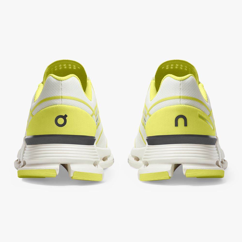 Women's On Running Cloudnova Trainers White Yellow | QDH7715JQ