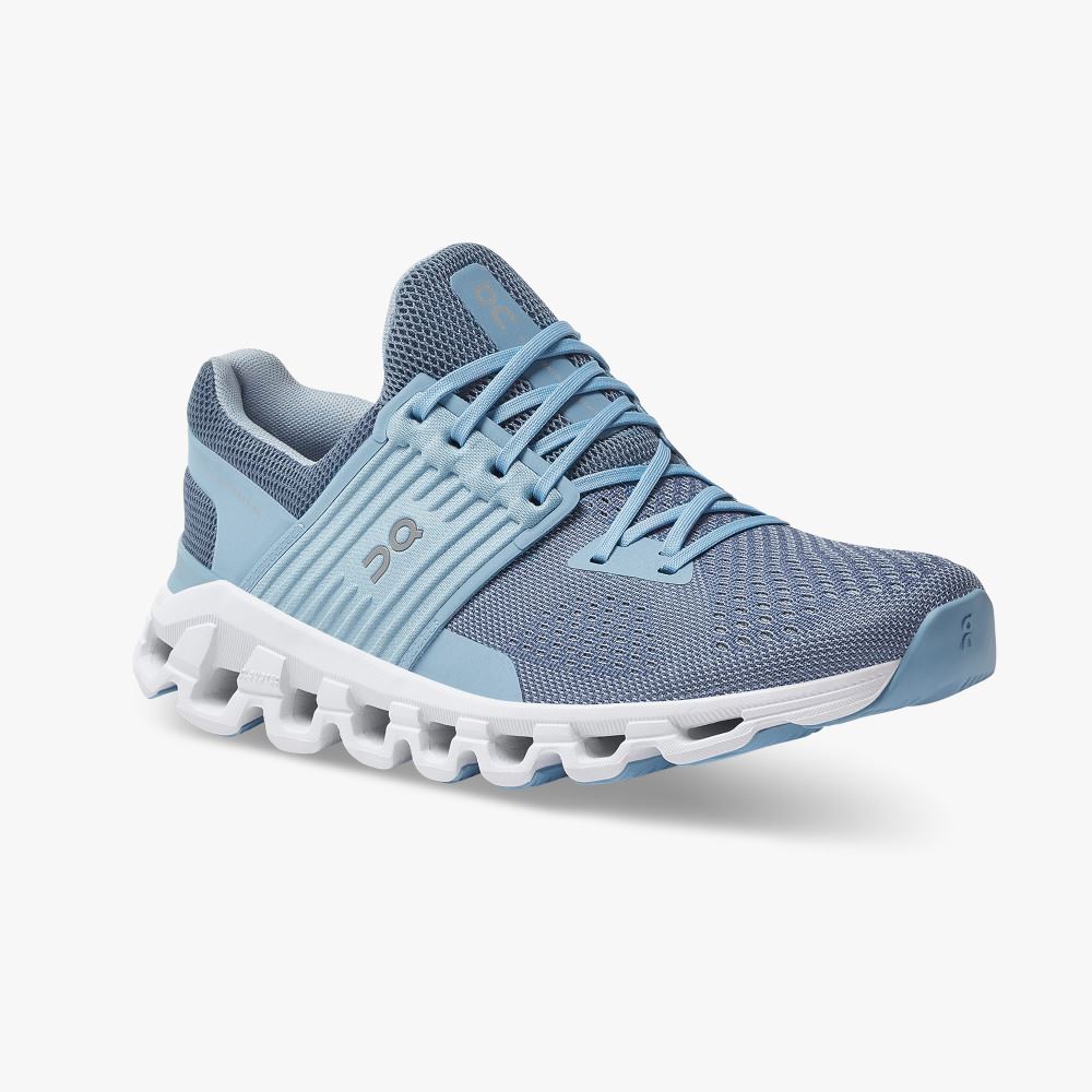 Women's On Running Cloudswift Road Running Shoes Blue | AMZ5942GN