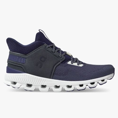 Men's On Running Cloud Hi Trainers Blue | PWL6135EI