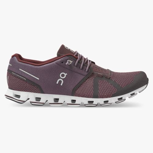 Men's On Running Cloud Trainers Burgundy | PRD8599GV