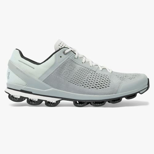 Men's On Running Cloudsurfer Road Running Shoes Grey | ERZ9841SB