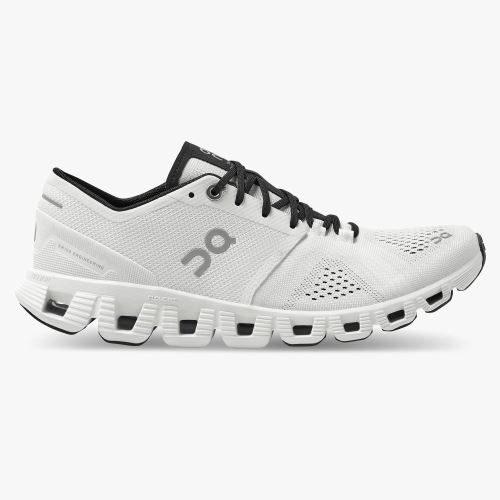 Women's On Running Cloud X Road Running Shoes White | BRA1312KD